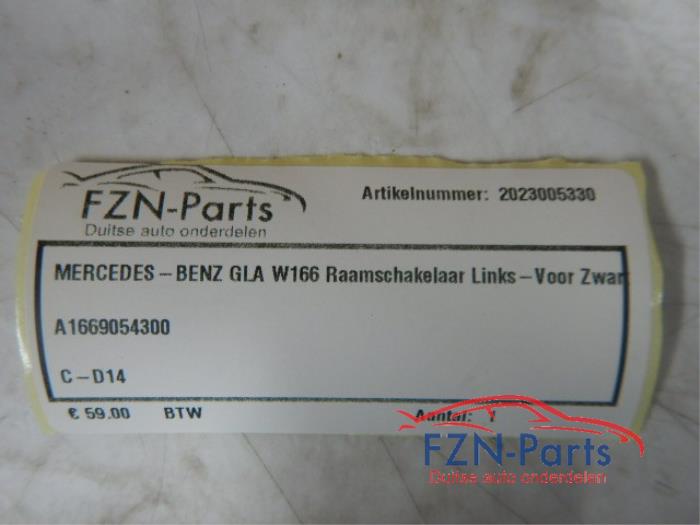 Elektrisch Raam Schakelaar Mercedes GLE (22729129)