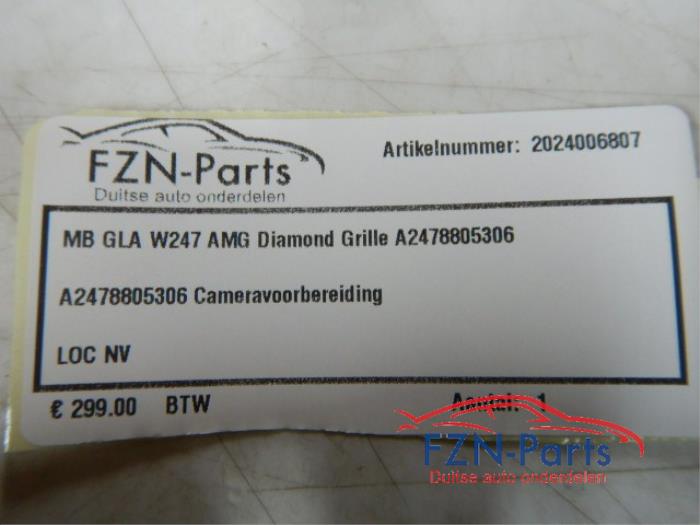 Grille Mercedes GLA (22726706)