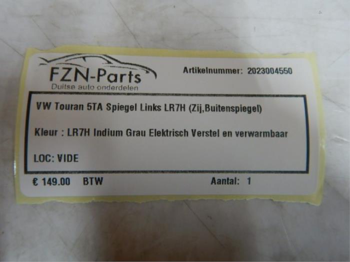 Buitenspiegel links Volkswagen Touran (22725303)