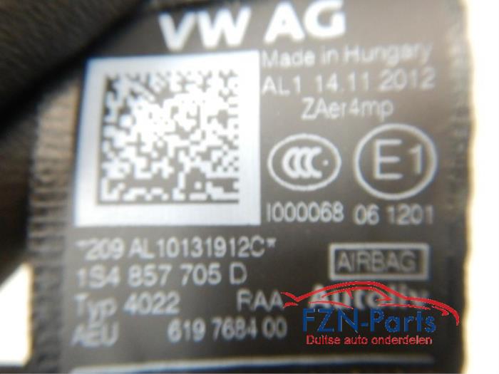 VW Up! Gordel Links-voor Voorzijde