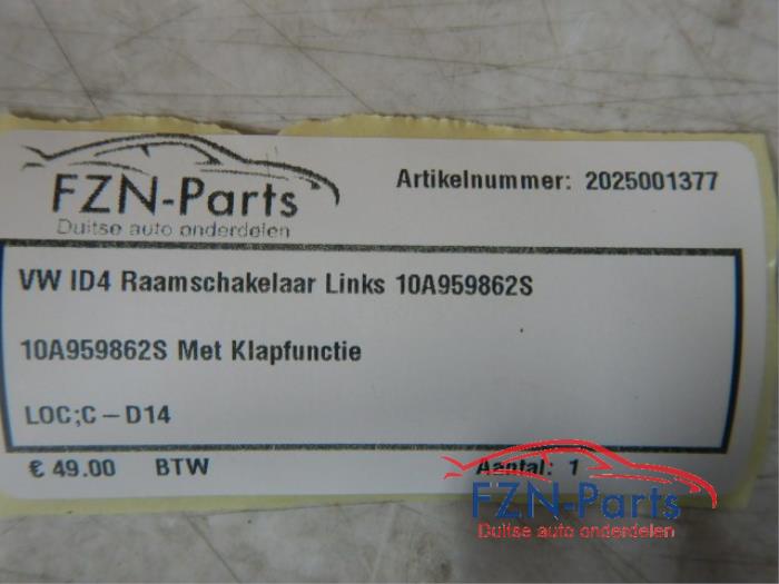 Elektrisch Raam Schakelaar Volkswagen ID.4 (22729104)