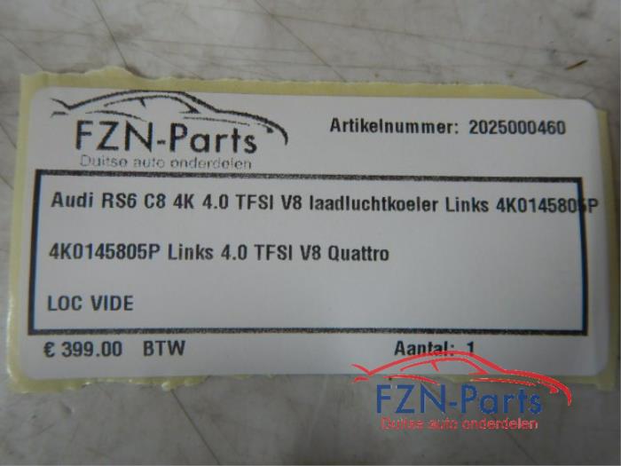 Intercooler Audi A6 (22735082)