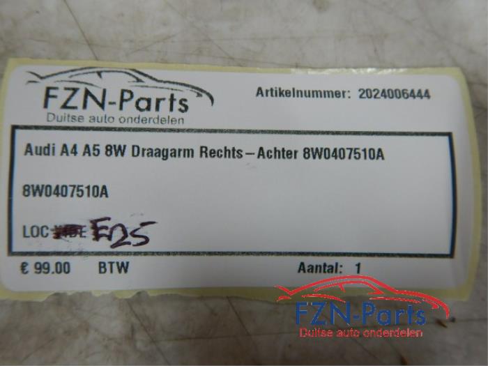 Audi A4 A5 8W Draagarm Rechts-achter