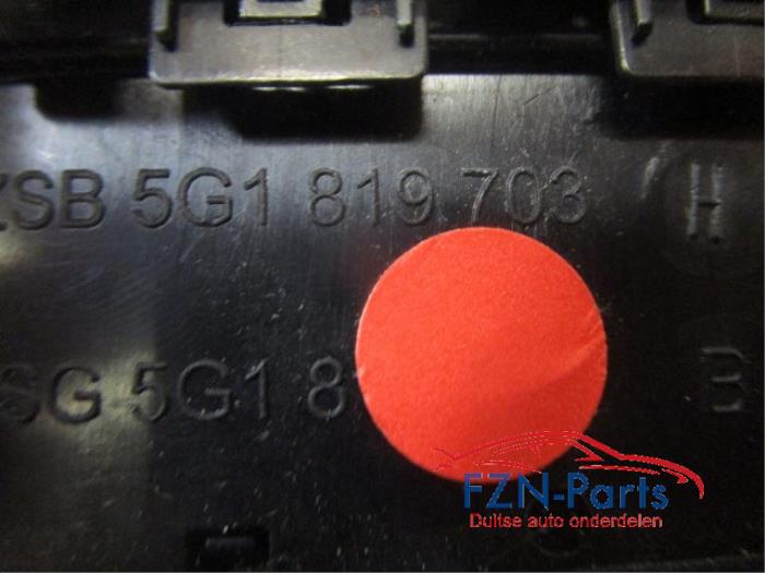 Luchtrooster Dashboard Volkswagen Golf (22735960)