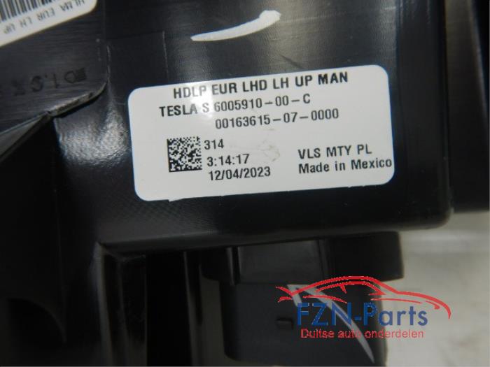 Tesla Model S Facelift Koplamp Links