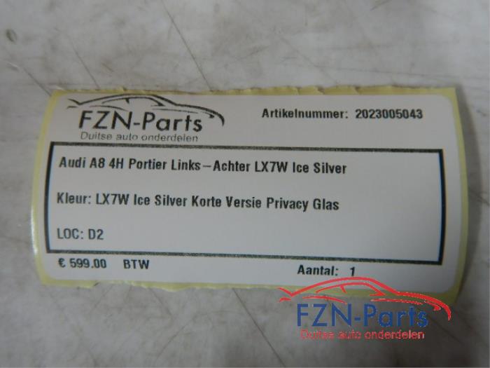 Portier 4Deurs links-achter Audi A8 (22743245)