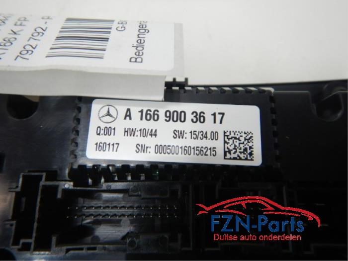 Kachel Bedieningspaneel Mercedes Diversen (22736339)