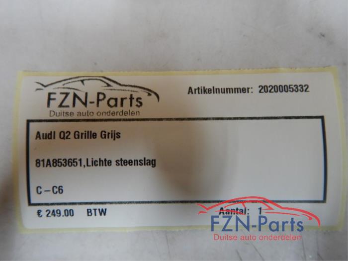 Grille Audi Q2 (22726775)