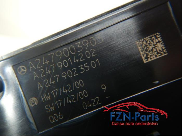 Mercedes-Benz B-Klasse W247 MMI Middenconsole Bediening