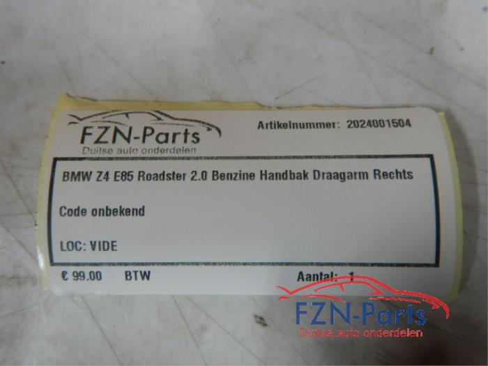 Draagarm rechts-voor BMW Z4 (22727391)