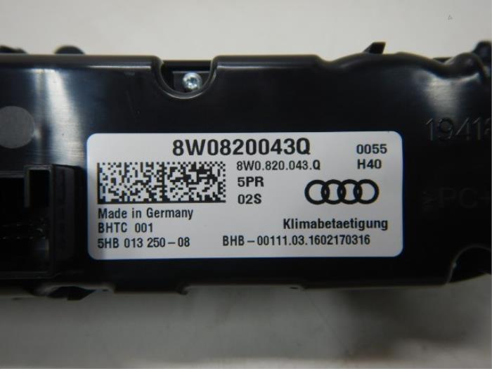 Climatronic Paneel Audi A4 (22745249)