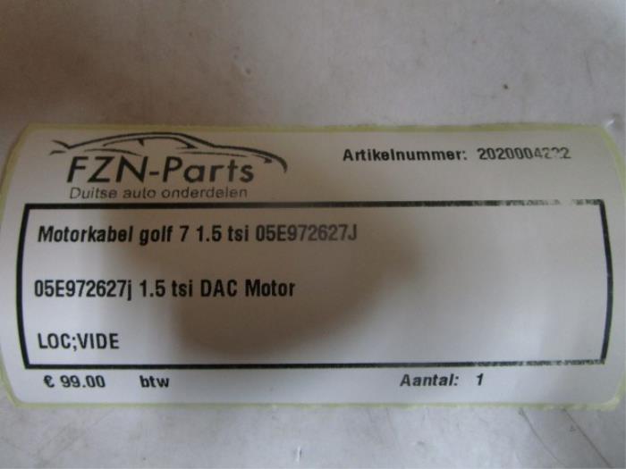 Golf 7 Motorkabel 1.5 TSI
