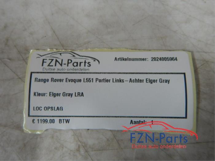 Portier 4Deurs links-achter Landrover Evoque (22723521)