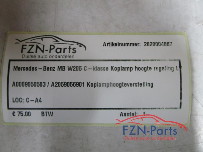Koplamphoogte postitiesensor Mercedes C-Klasse (22735359)