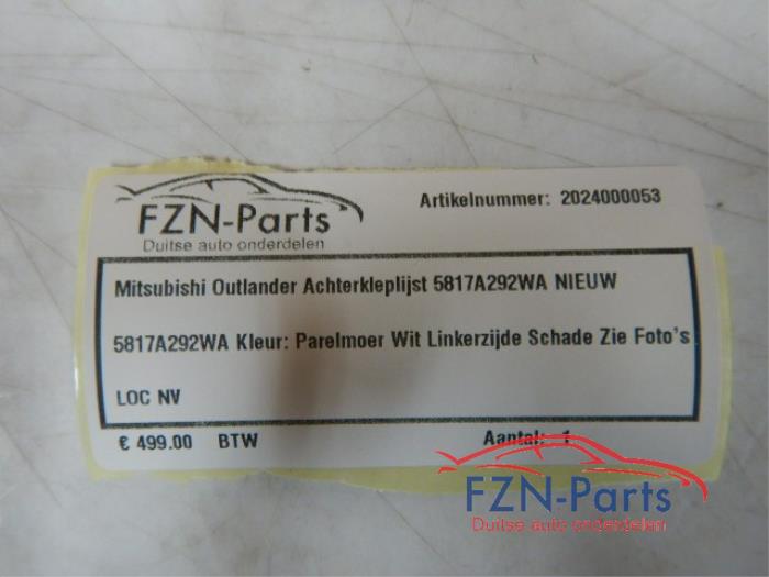 Achterklep Mitsubishi Outlander (22743313)