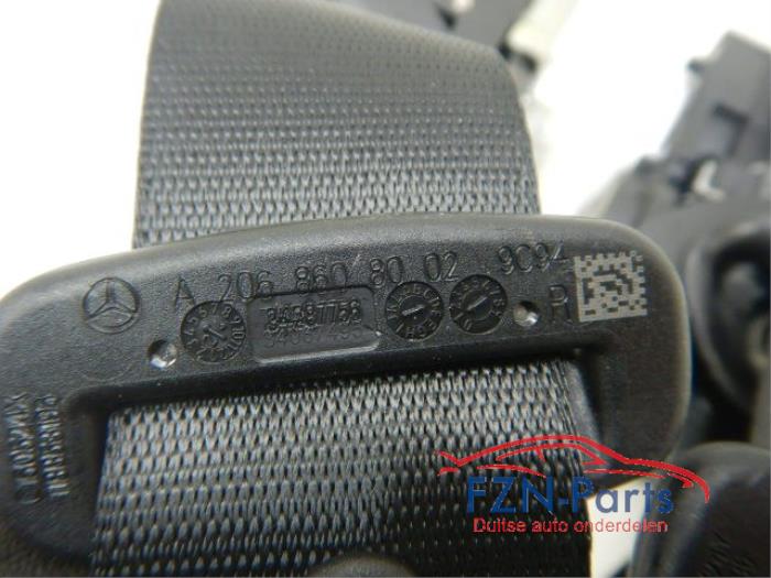 Mercedes-Benz C-klasse W206 Gordel Set Links Rechts voorzijde