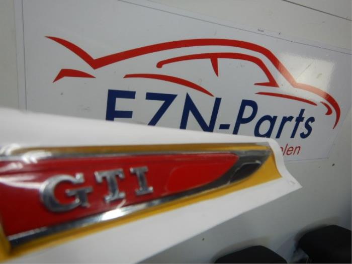 VW Polo 2G GTI Embleem Logo Sticker zijscherm rechts
