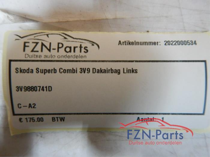 Airbag hemel links Skoda Superb (22730341)