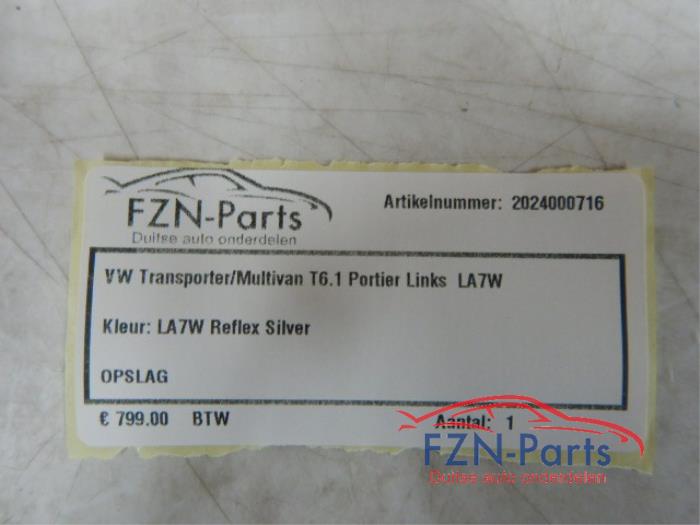 Portier 2Deurs links Volkswagen Transporter (22738461)