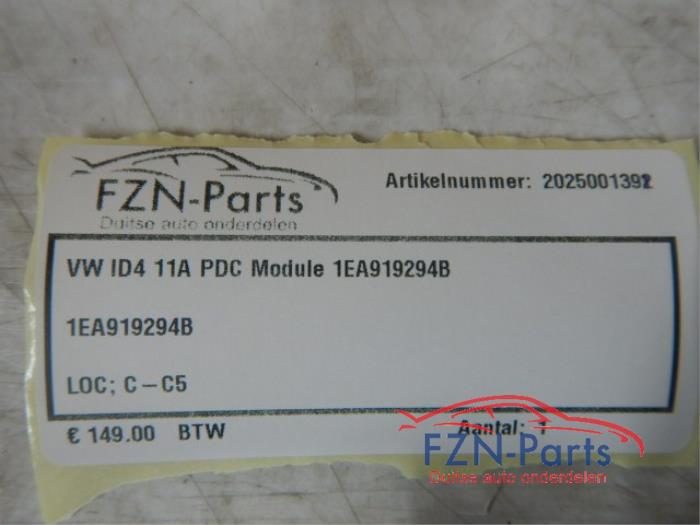 VW ID4 11A PDC Module