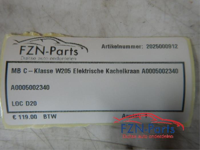 Kachelkraan Mechanisch Mercedes C-Klasse (22744795)