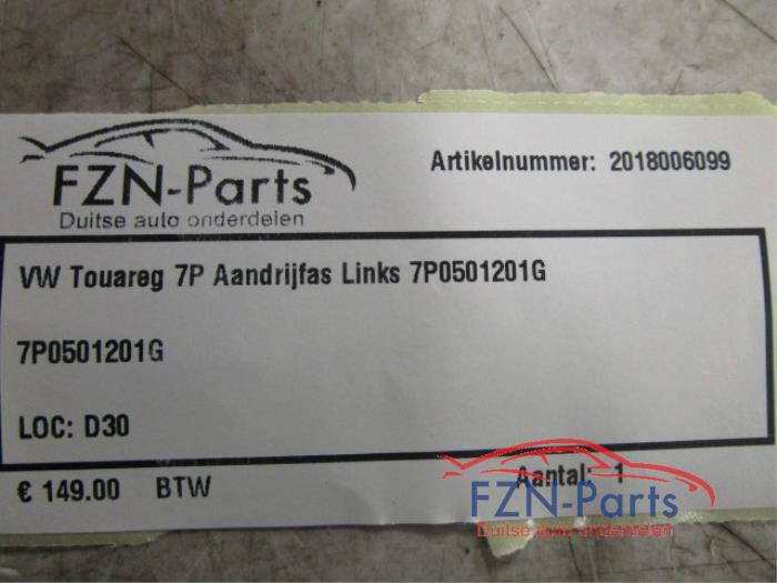 Aandrijfas links-achter Volkswagen Touareg (22725263)