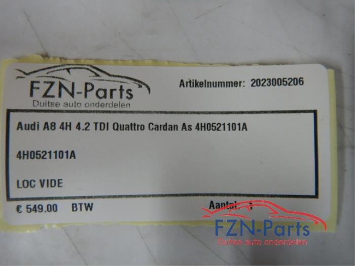 Tussenas Audi A8 (22739393)