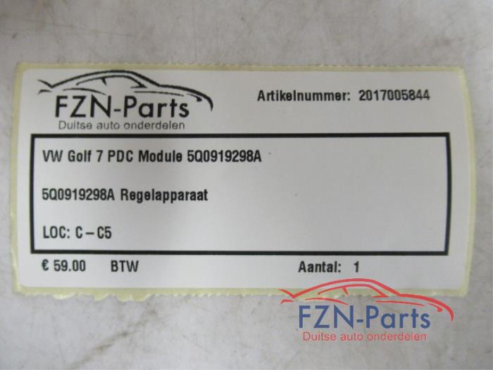 VW Golf 7 PDC Module