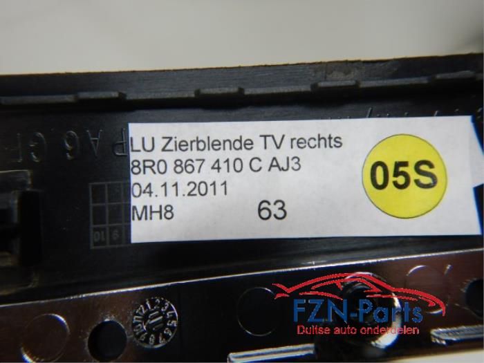 Audi Q5 8R Sierlijsten Portieren Set Bruin