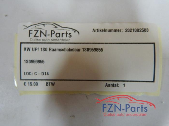 VW UP! 1S0 Raamschakelaar