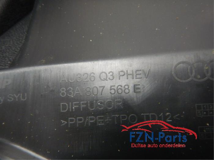 Diffuser achterbumper Audi Q3 (22727028)