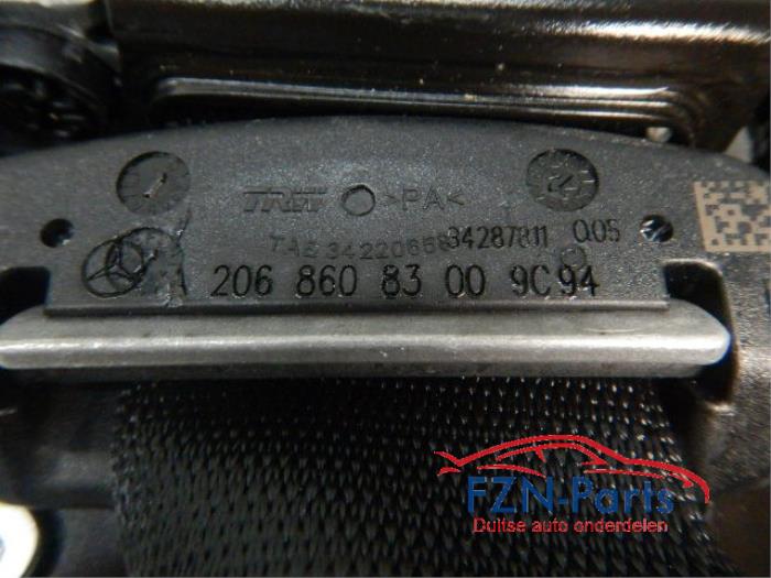 MB C-klasse W206 Cabrio/Coupe Gordel Set L + R