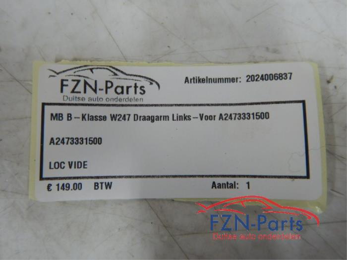 Draagarm links-voor Mercedes B-Klasse (22727500)