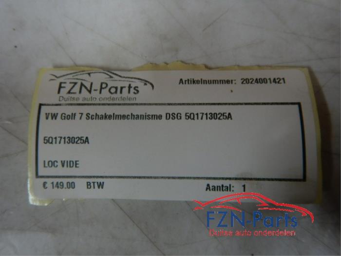 VW Golf 7 Schakelmechanisme DSG