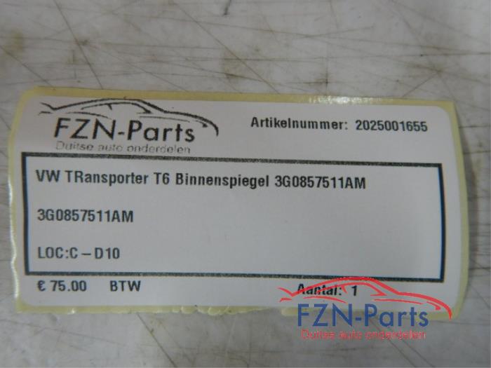 Binnenspiegel Volkswagen Transporter (22726552)