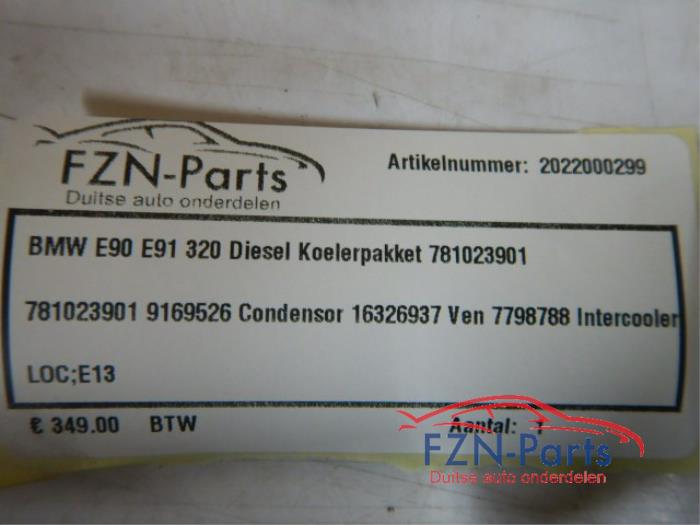Koelerset BMW 3-Serie (22726875)