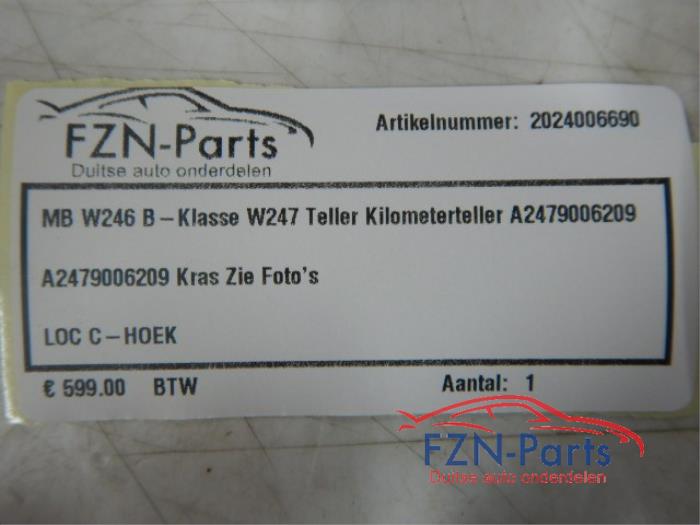 Kilometerteller KM Mercedes B-Klasse (22735271)
