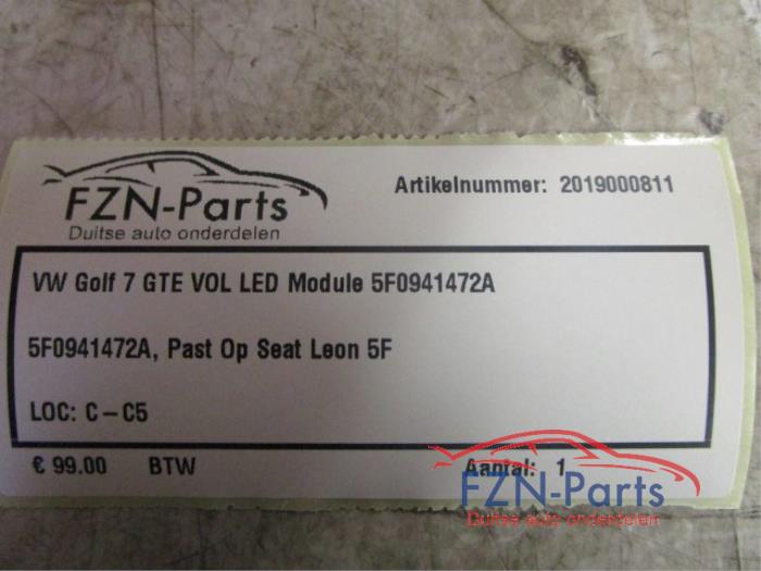 VW Golf 7 GTE VOL LED Module