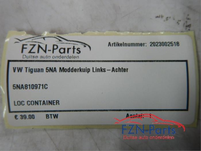 VW Tiguan 5NA Modderkuip Links-Achter