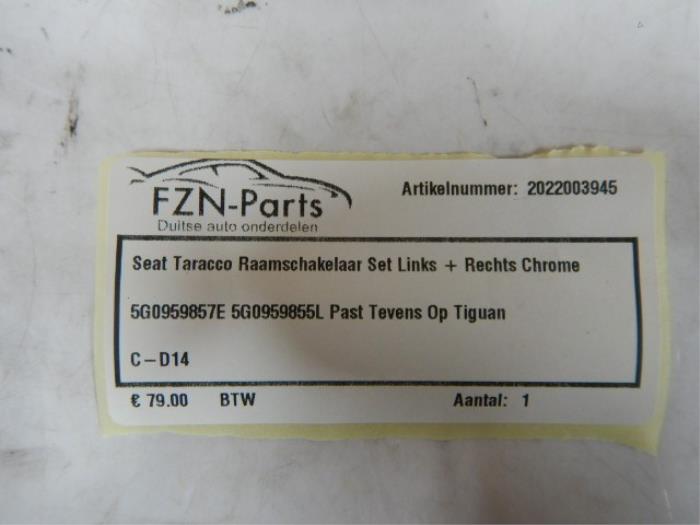 Elektrisch Raam Schakelaar Seat Tarraco (22729076)