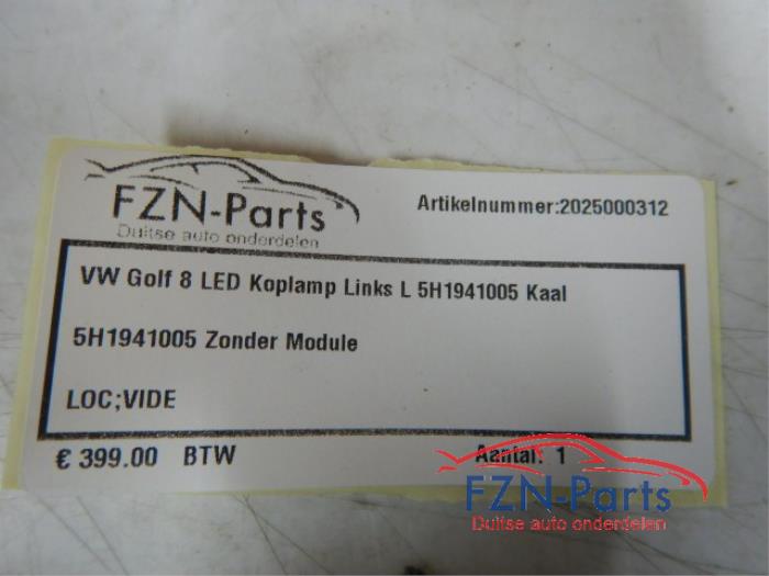VW Golf 8 LED Koplamp Links L