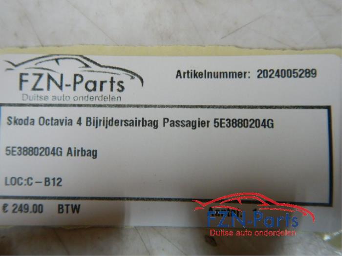 Airbag rechts (Dashboard) Skoda Octavia (22743920)