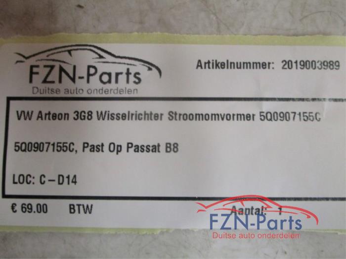 Omvormer Volkswagen Arteon (22739886)
