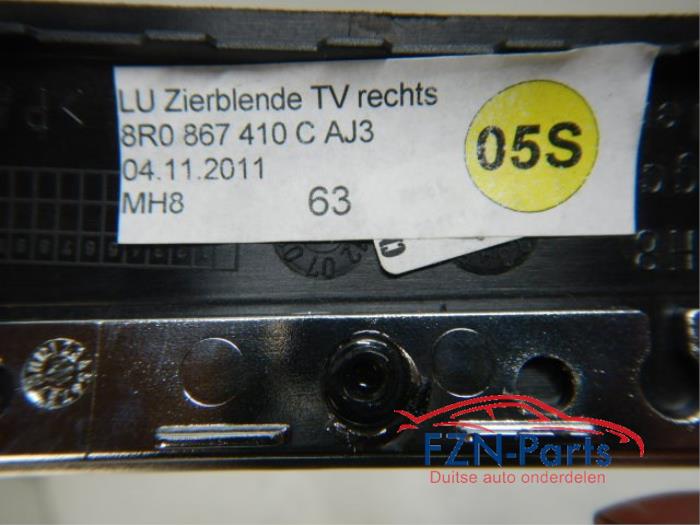 Audi Q5 8R Sierlijsten Portieren Set Bruin