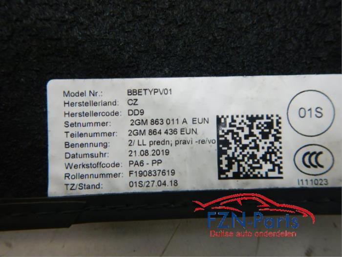 Matten Set Volkswagen T-Cross (22730816)