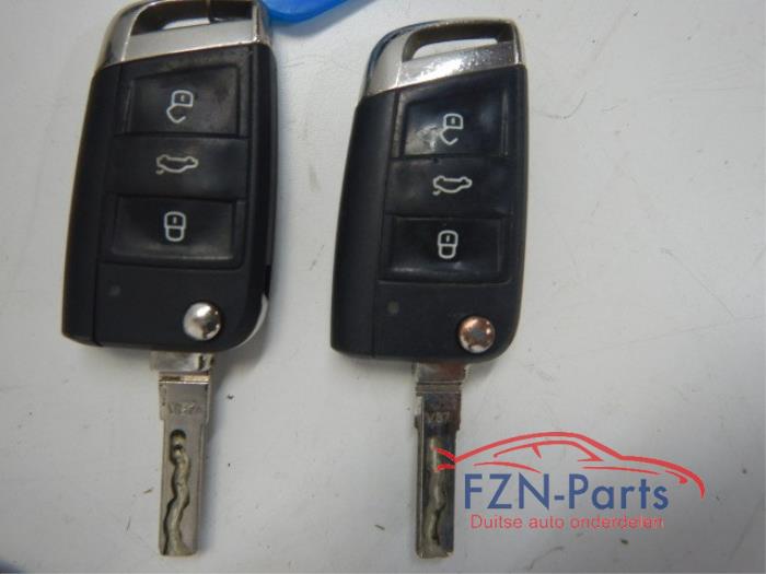 VW Golf 7 GTE Starterset KM-Teller Sleutels