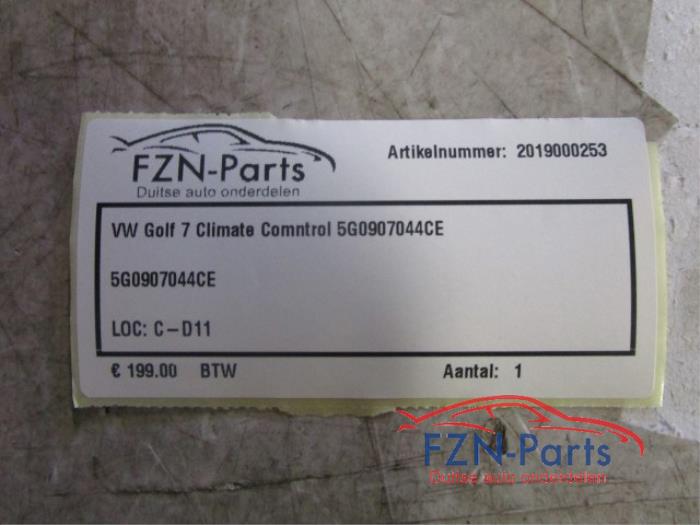 VW Golf 7 Climate Control