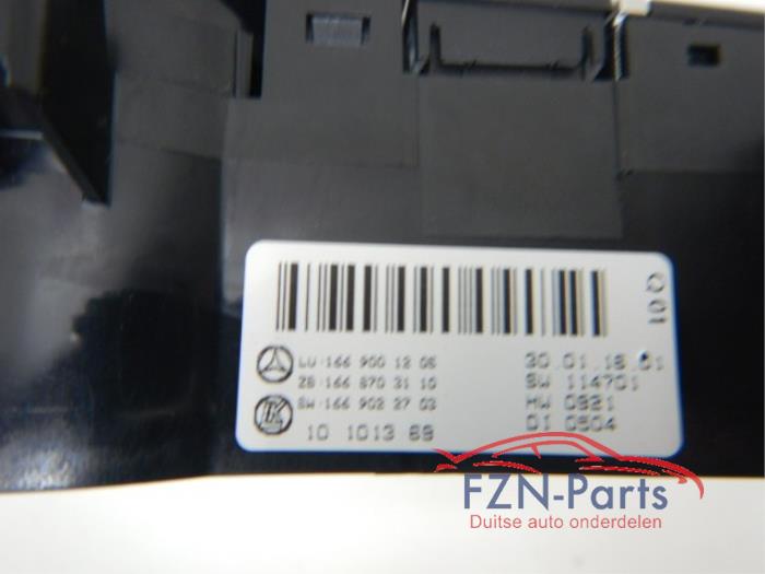 Kachel Bedieningspaneel Mercedes ML-Klasse (22736328)