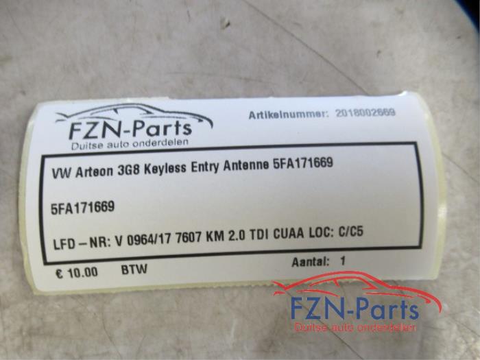 Keyless entry antenne Volkswagen Arteon (22735209)