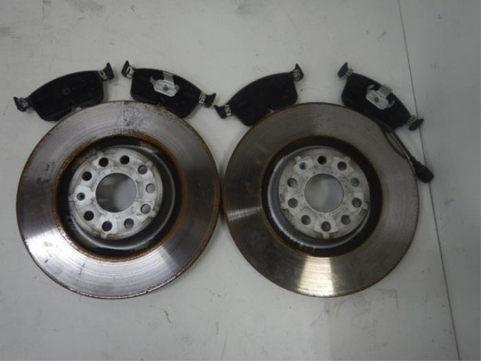 VW Golf 8 GTI Remset Remschijven+Remblokken